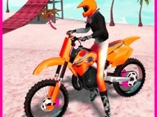 Motocross Beach Jumping Bike Stunt Game